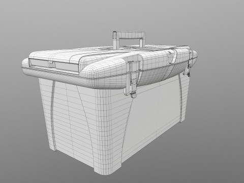 Tool Kit Box 3Dモデル