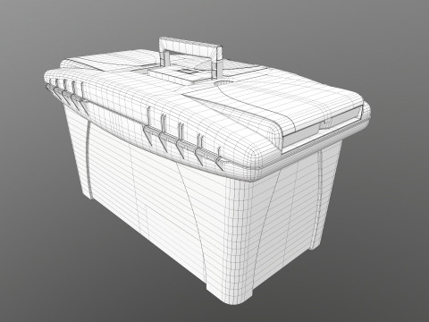 Tool Kit Box 3Dモデル