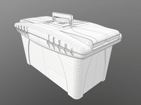 Werkzeugkasten 3D Modell