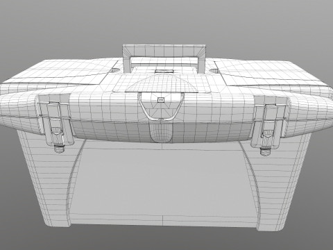 Tool Kit Box 3Dモデル