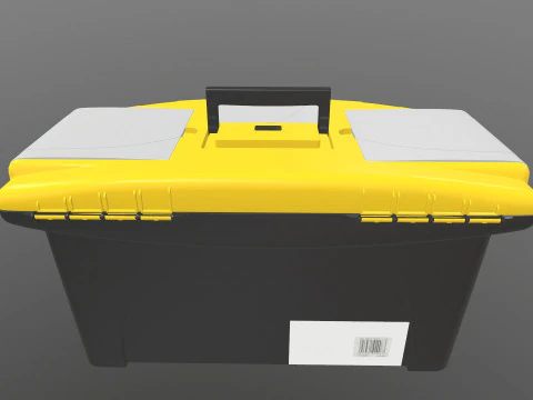 Werkzeugkasten 3D Modell