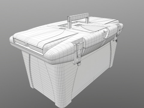 Tool Kit Box 3Dモデル