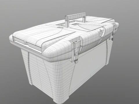 Werkzeugkasten 3D Modell