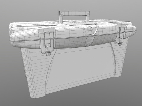 Tool Kit Box 3Dモデル