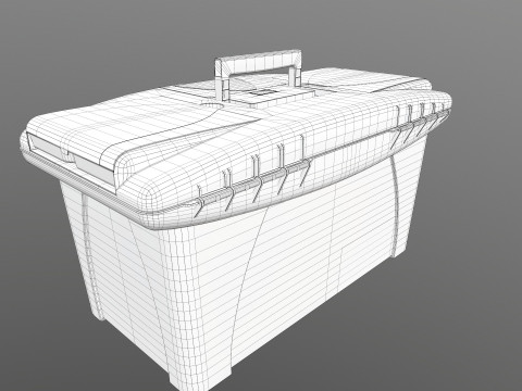 Tool Kit Box 3Dモデル