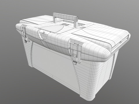 Tool Kit Box 3Dモデル