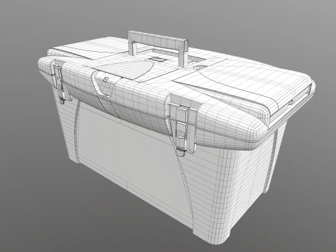 Werkzeugkasten 3D Modell