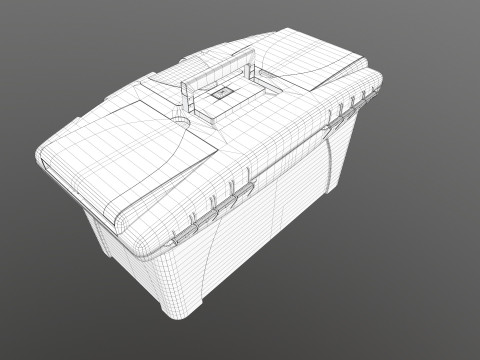Tool Kit Box 3Dモデル