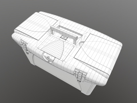 Tool Kit Box 3Dモデル