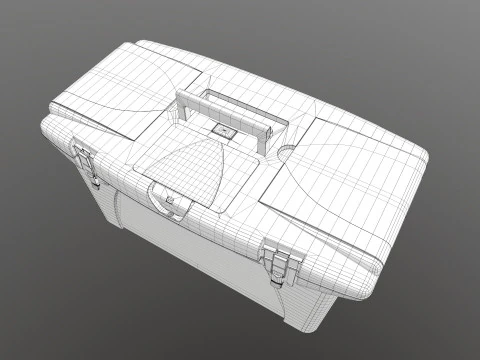 Werkzeugkasten 3D Modell