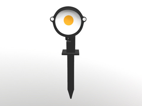 Spike Spot Light 3D Model