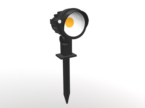 Spike Spot Light 3D Model
