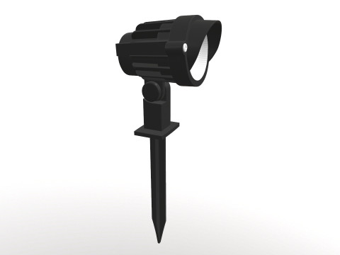 Spike Spot Light 3D Model