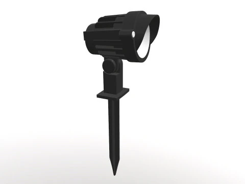 Spike Spot Light 3D Model