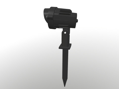 Spike Spot Light 3D Model