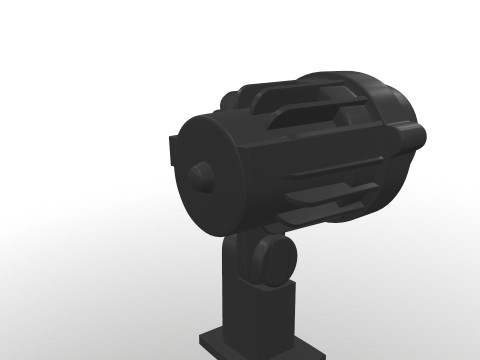 Spike Spot Light 3D Model