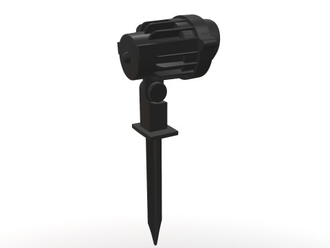Spike Spot Light 3D Model