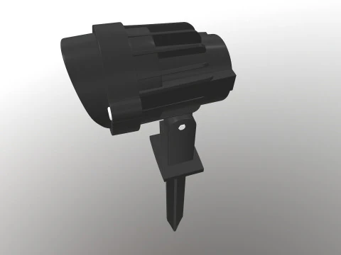 Spike Spot Light 3D Model