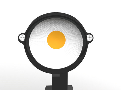 Spike Spot Light 3D Model