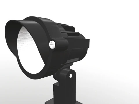 Spike Spot Light 3D Model