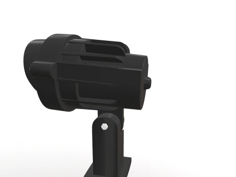 Spike Spot Light 3D Model