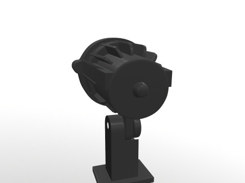 Spike Spot Light 3D Model