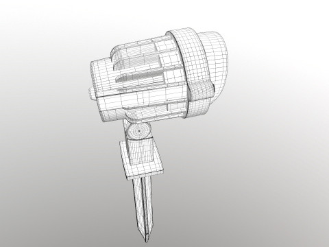 Spike Spot Light 3D Model