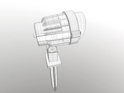 Spike Spot Light 3D Model