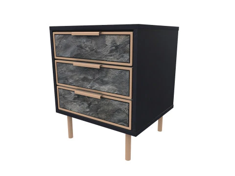 Mesa lateral Modelo 3D