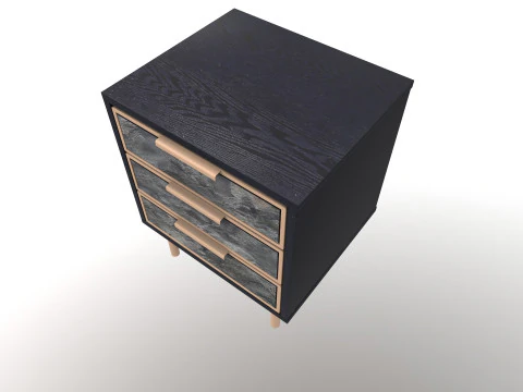 Mesa lateral Modelo 3D