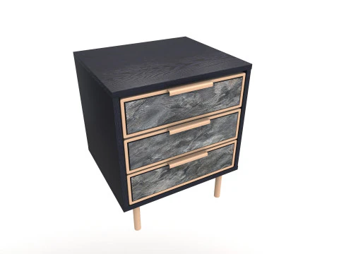 Mesa lateral Modelo 3D