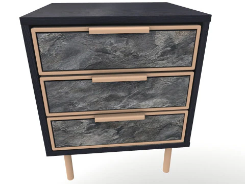 Mesa lateral Modelo 3D