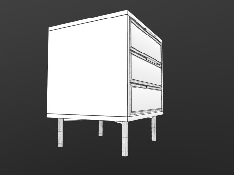 Side Table Modèle 3D