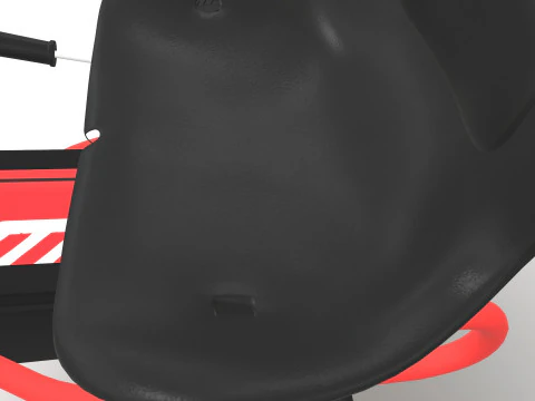 Pedal Powered Car 3D Model