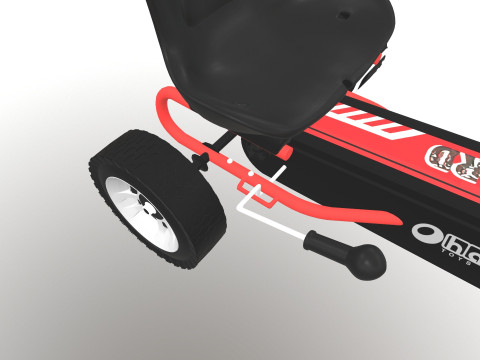 Pedal Powered Car Model 3D
