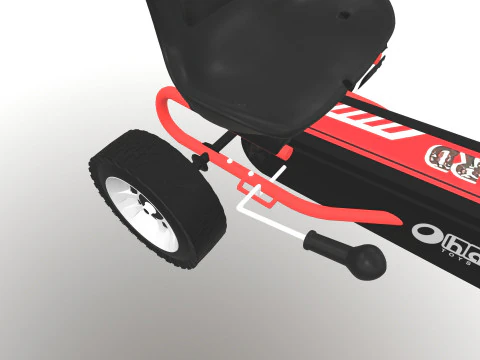 Pedal Powered Car 3D Model