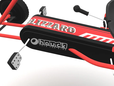Pedal Powered Car 3D Model