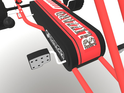 Pedal Powered Car Model 3D