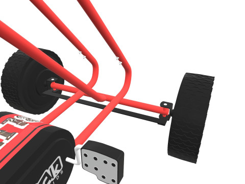 Pedal Powered Car Model 3D