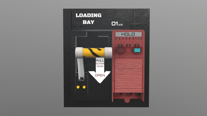 MC Electric Box 3D Model .c4d .max .obj .3ds .fbx .stl .blend 
