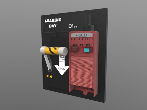 MC Electric Box 3D Model
