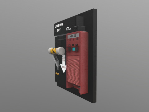 MC Electric Box 3D Model