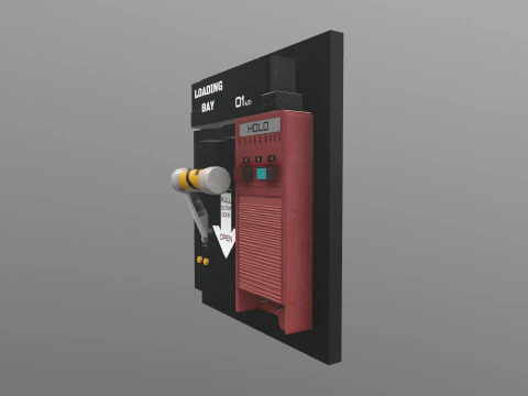 MC Electric Box 3D Model