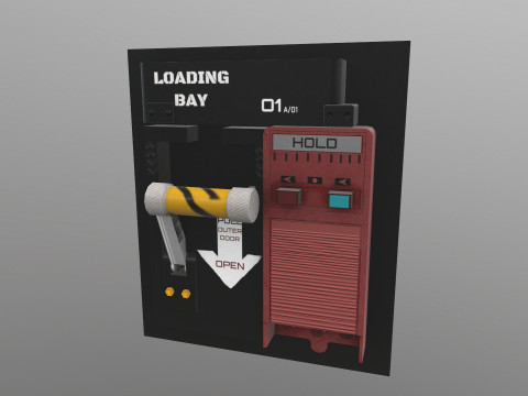MC Electric Box 3D Model