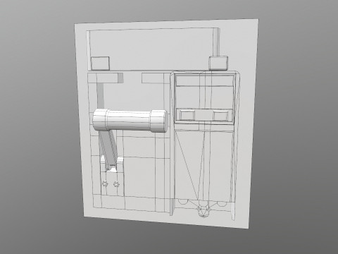 MC Electric Box 3D Model