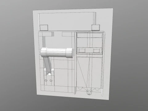 MC Electric Box 3D Model