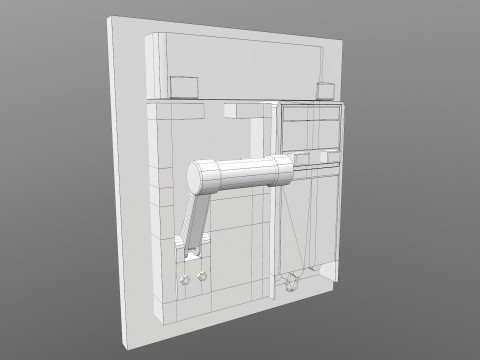 MC Electric Box 3D Model