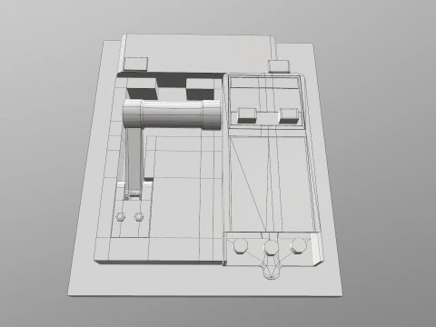 MC Electric Box 3D Model
