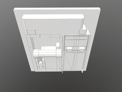 MC Electric Box 3D Model