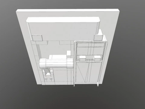 MC Electric Box 3D Model